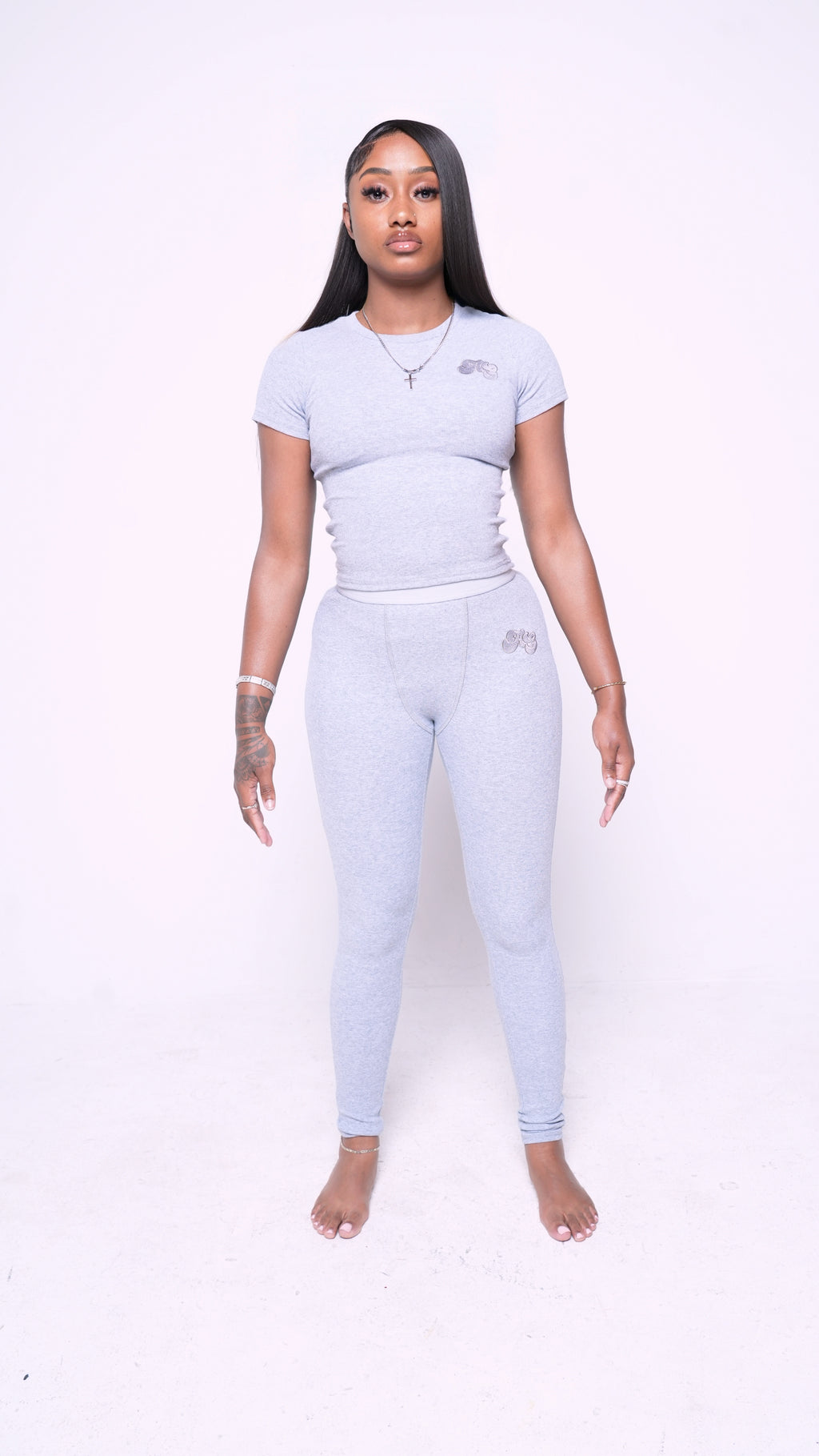 GREY AG HIGH WAISTED LEGGINGS