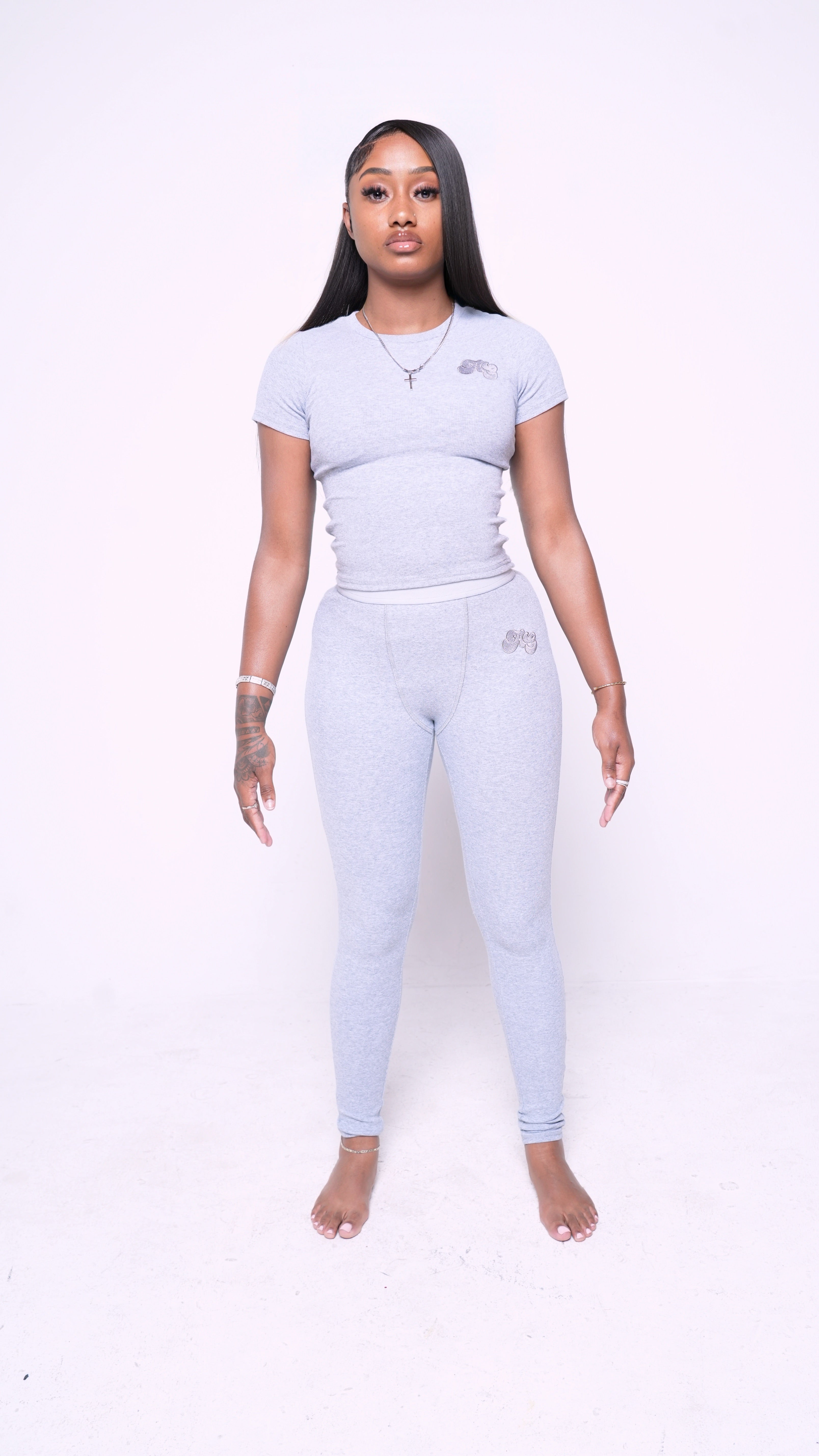 GREY AG HIGH WAISTED LEGGINGS